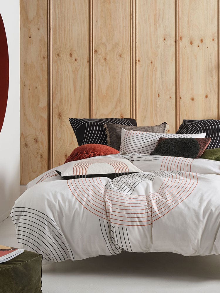 Linen House Duvet Cover Linen House Tofu Lex Duvet Cover Set (4711314718809)