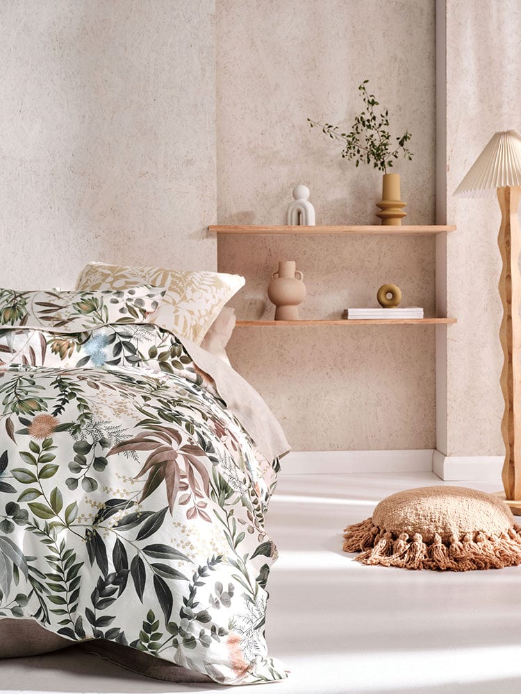 Linen House Duvet Cover Linen House Vanilla Willamine Duvet Cover Set (7231420661849)