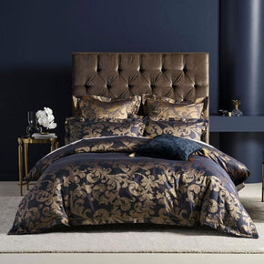 Linen House Duvet Cover Linen House Verity Navy Duvet Cover Set (4707170943065)