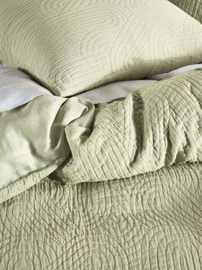 Linen House Duvet Cover Linen House Wasabi Lila Duvet Cover Set (6888794226777)