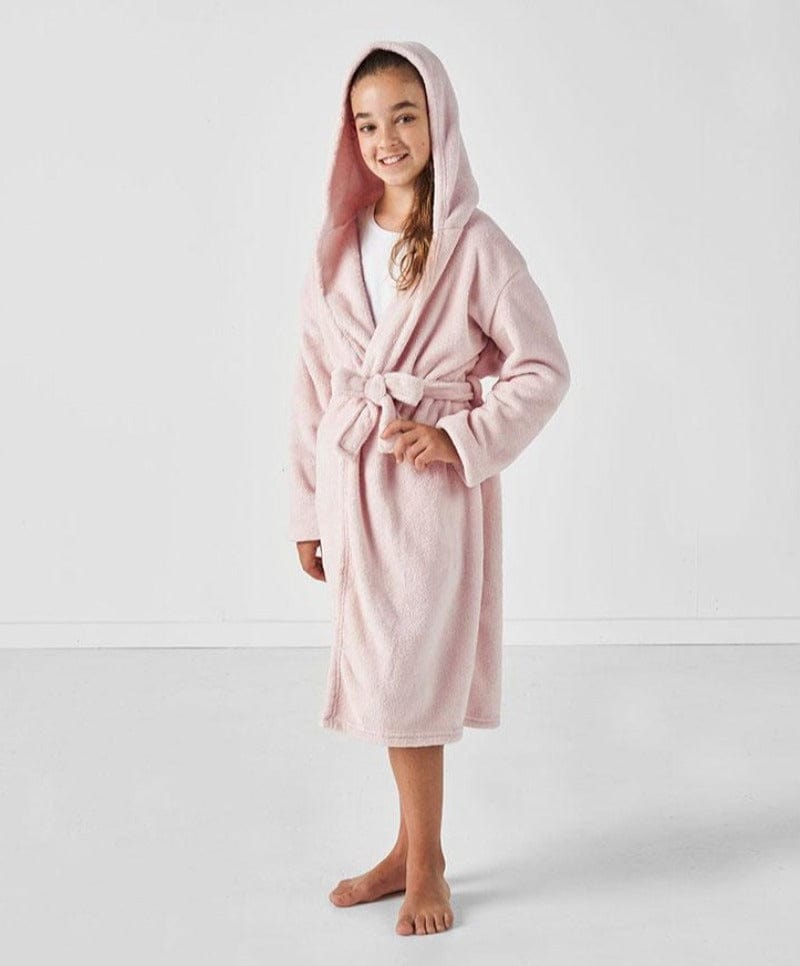 Linen House Duvet Cover Small Size 4 Linen House Kids Bathrobe Blush (4686234583129)