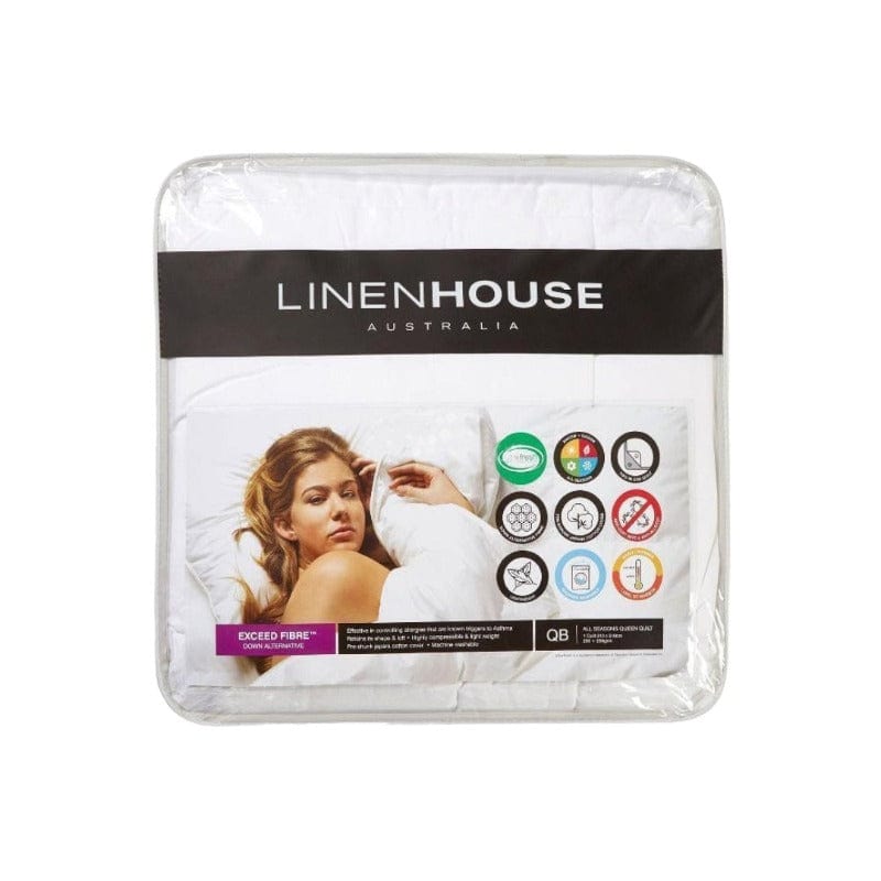 Linen House DUVET INNER Double Linen House Exceed Down Alternative Duvet Inner (2070149431385)