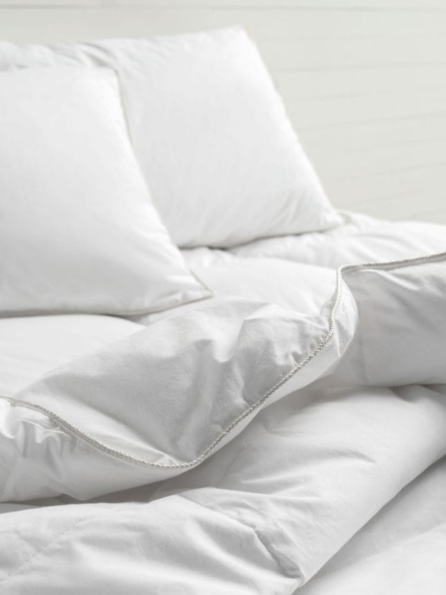 Linen House pillow Linen House White Siliconised Microfibre Standard Pillow Inner 45x70 (7059975897177)