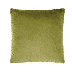 Linen House scatter cushion Linen House Belmore Moss Stone Velvet Cushion 60 x 60cm (4736457080921)
