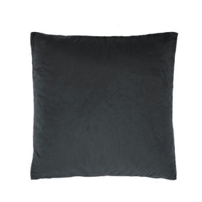Linen House scatter cushion Linen House Belmore  Pewter 60 x 60cm Velvet Cushion (4736471466073)