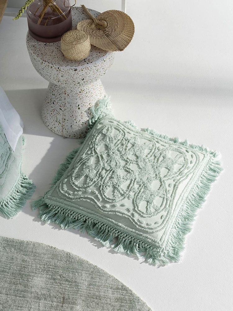 Linen House scatter cushion Linen House Somers Mint 50 x 50cm Scatter Cushion (7213097386073)