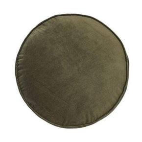 Linen House scatter cushion Linen House Toro Scatter Cushion Olive 43 cm Round (4737612251225)