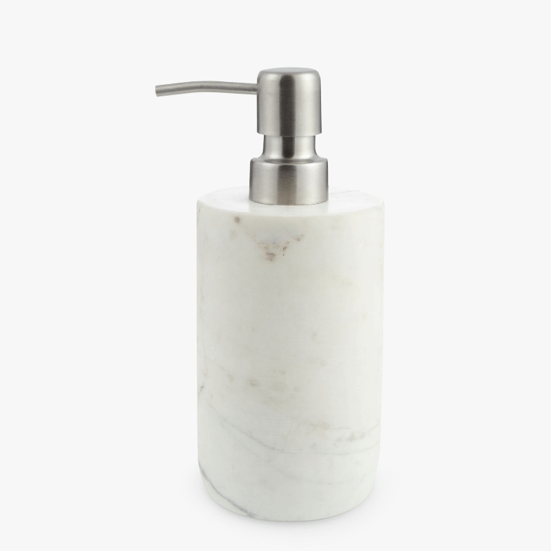 Linen House Soap Dispenser Linen House Marble Soap Dispenser White (6590247600217)