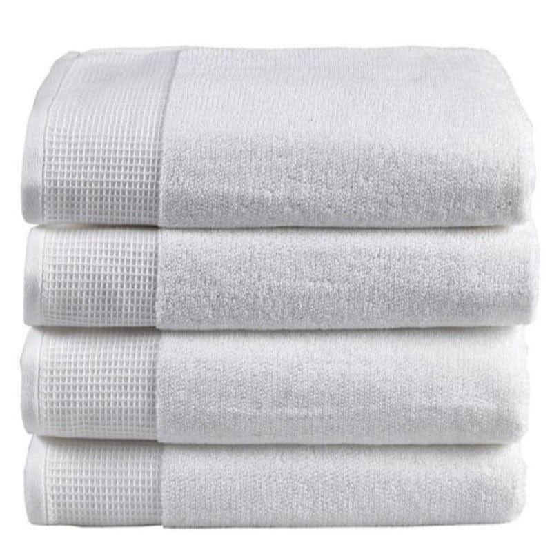 Linen House TOWEL Bath Towel 70x140 White Plush Linen House Plush White Towel Collection (4738489221209)