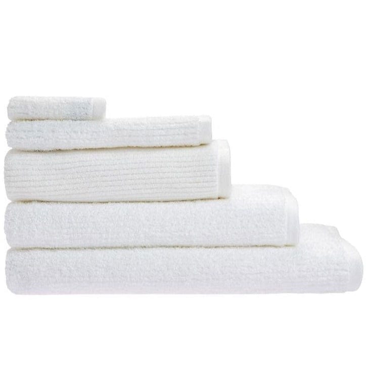 Linen House TOWEL Face Cloth 33 x 33 Linen House Reed White Towel Collection (7230270275673)