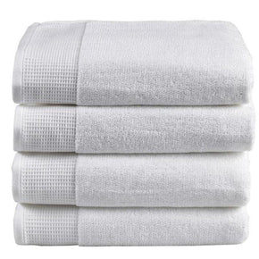 Linen House TOWEL Face Towel 33x33 White Plush Linen House Plush White Towel Collection (4738489221209)