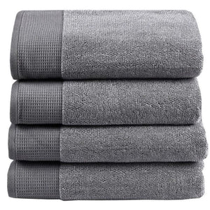 Linen House TOWEL Hand Towel 40x70 Grey Marle Plush Linen House Plush Grey Marle Towel Collection (4738516385881)