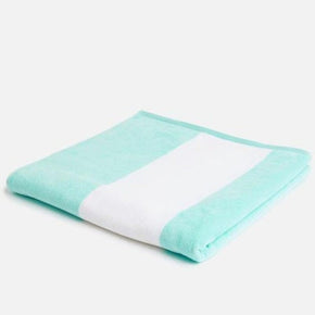 Linen House TOWEL Linen House  Beach Towel Aqua Cabana 80X160 (4779588124761)