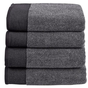 Linen House TOWEL Linen House Plush Charcoal Towel Collection (4738513895513)