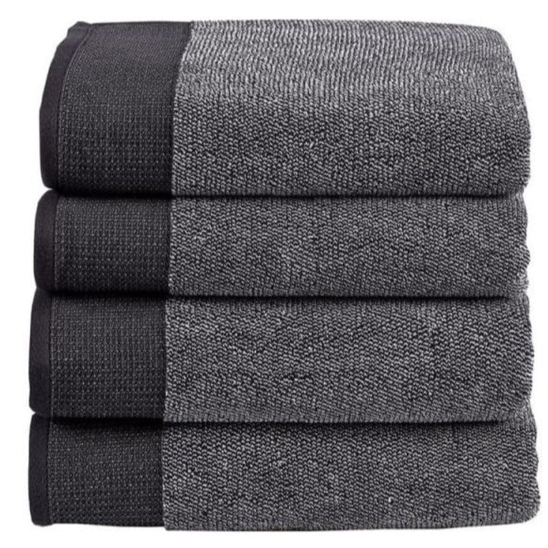 Linen House TOWEL Linen House Plush Charcoal Towel Collection (4738513895513)