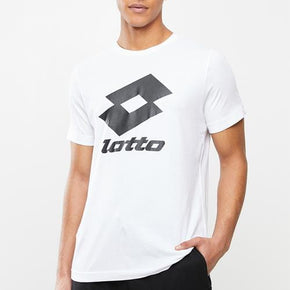 Lotto T Shirt Lotto Smart Tee Js White/Black (4761576013913)