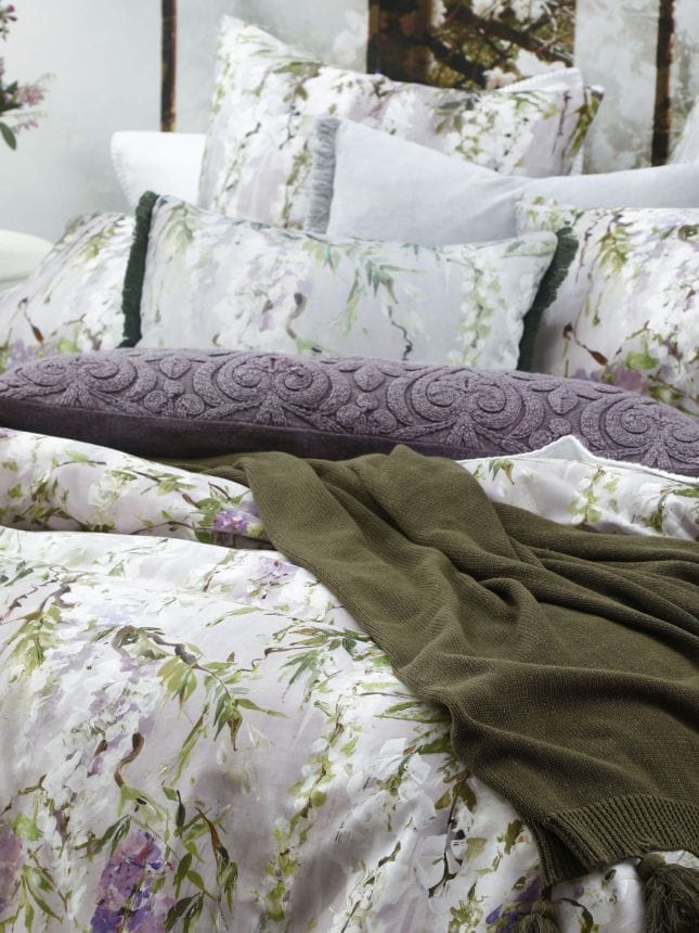 M.M Linen Duvet Cover M.M Linen Multi Floribunda Duvet Cover Set (6889257467993)