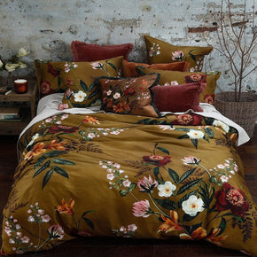 M.M Linen Duvet Cover M.M Linen Multi Isola Mustard Duvet Cover Set (7162254655577)