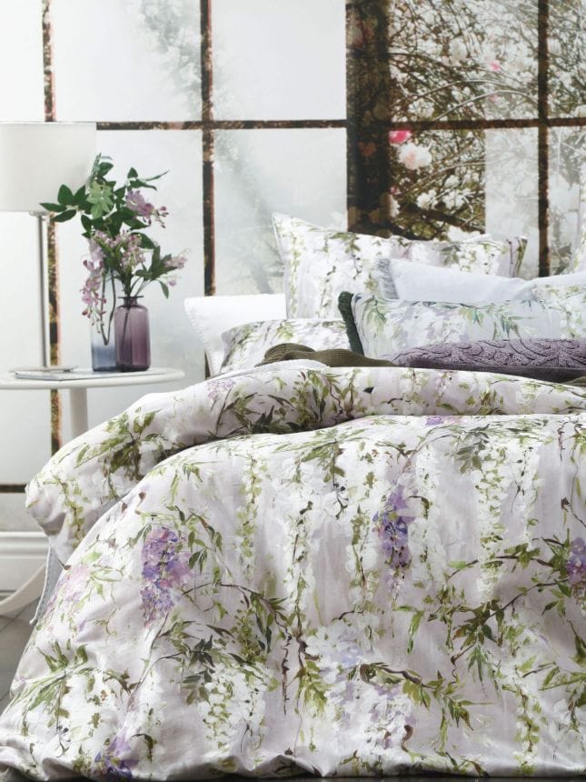 M.M Linen Duvet Cover Queen M.M Linen Multi Floribunda Duvet Cover Set (6889257467993)