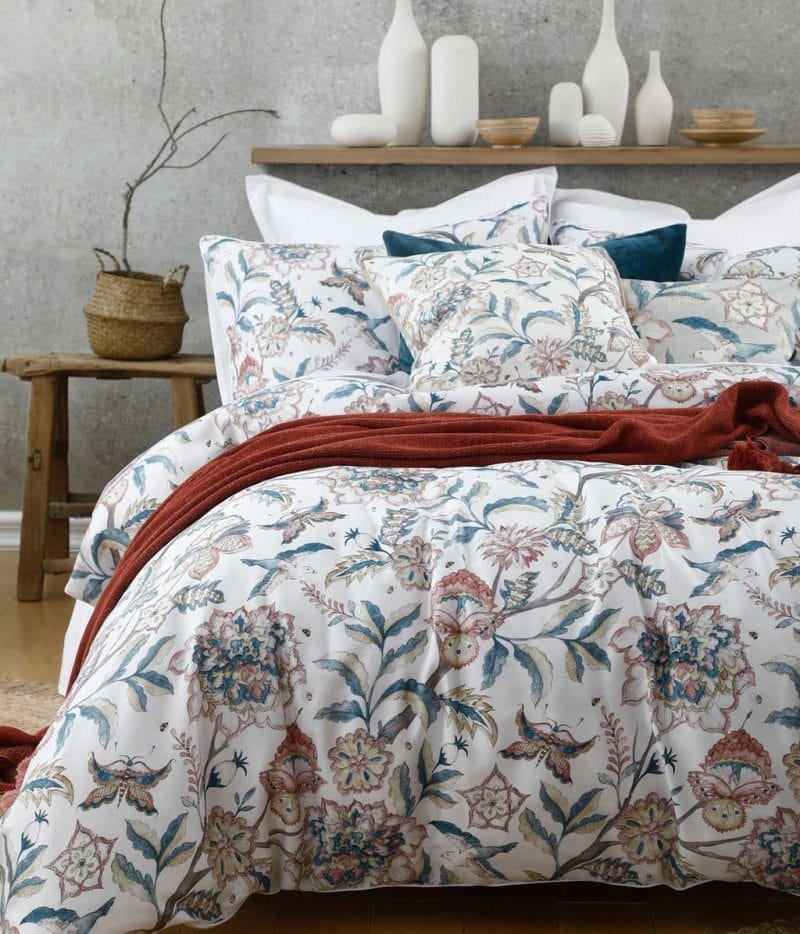 M.M Linen Duvet Cover Queen M.M Linen Multi Kabrini Duvet Cover Set (6708332134489)