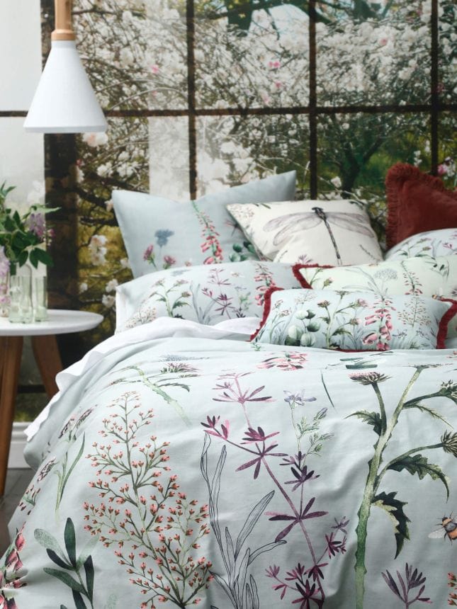 M.M Linen Duvet Cover Queen M.M Linen Multi Lisette Duvet Cover Set (6889289482329)