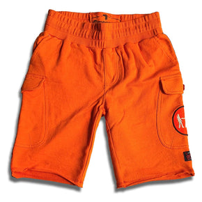 Magents shorts Size Medium Bhunxa Pat Stripe Shorts Orange (7196566585433)