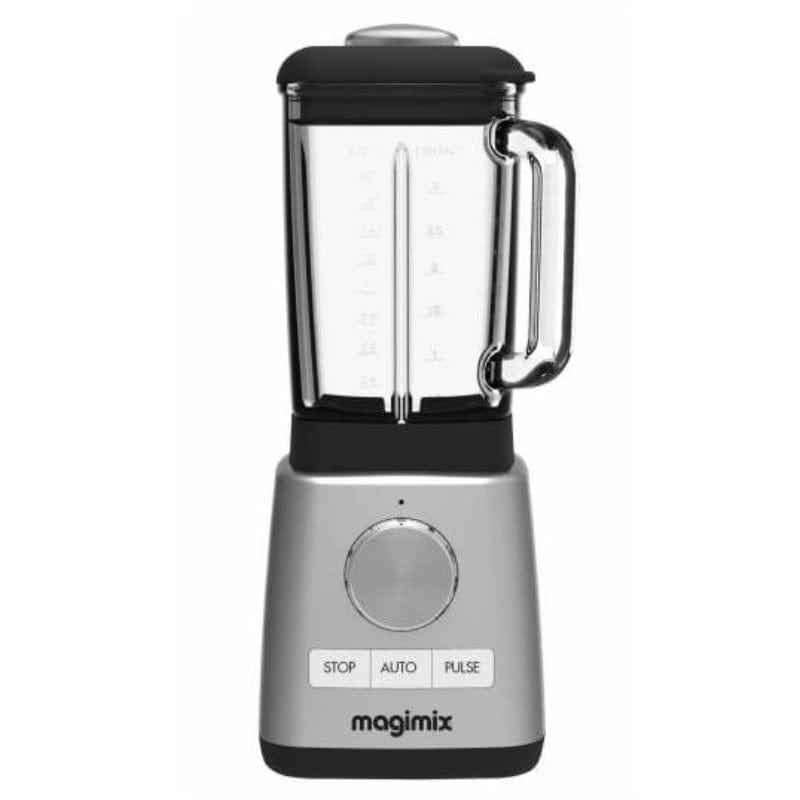 MAGIMIX blender Magimix Power Jug Blender, 1.8 Litre Chrome Matt 11630 (4382092853337)