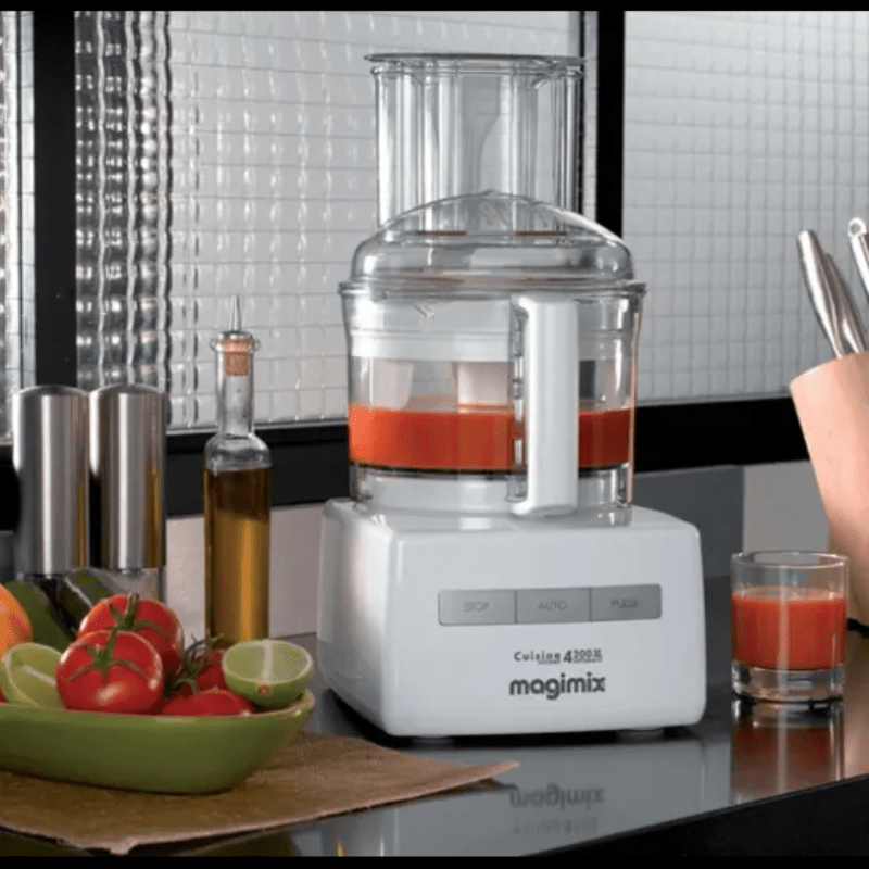 MAGIMIX Food Processor Magimix 950W Compact Food Processor White 4200XL (2061765214297)