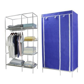 Mainstays Clothing Mainstays 4 Shelf Wardrobe WD5008 (2061833601113)