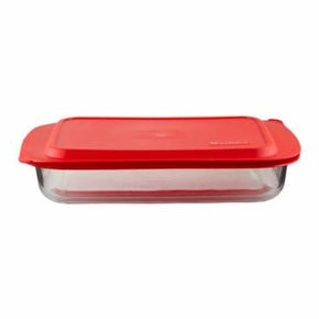 MARINEX Kitchen Marinex Rest. Roaster With Red Plastic Lid(5.3L) (2061664878681)