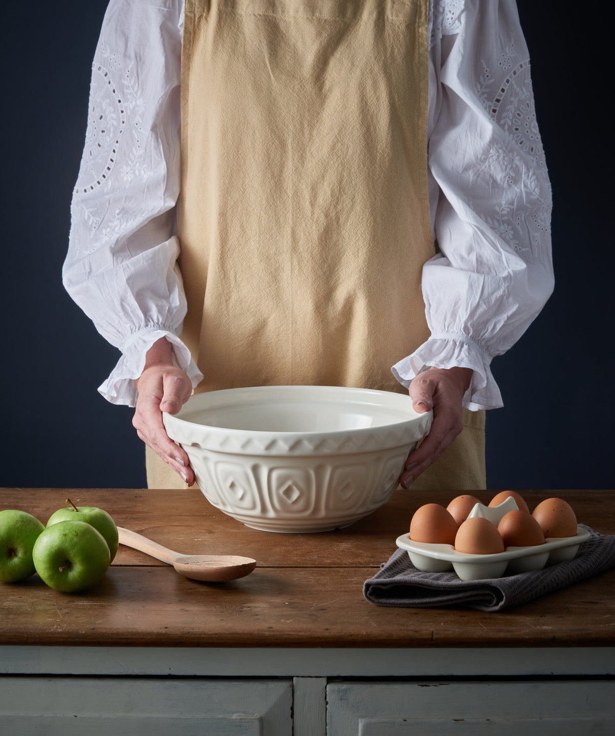 Mason BOWL MIXER Mason Cash Colour Mixing Bowl Cream 26cm MC2001953 (7174509625433)