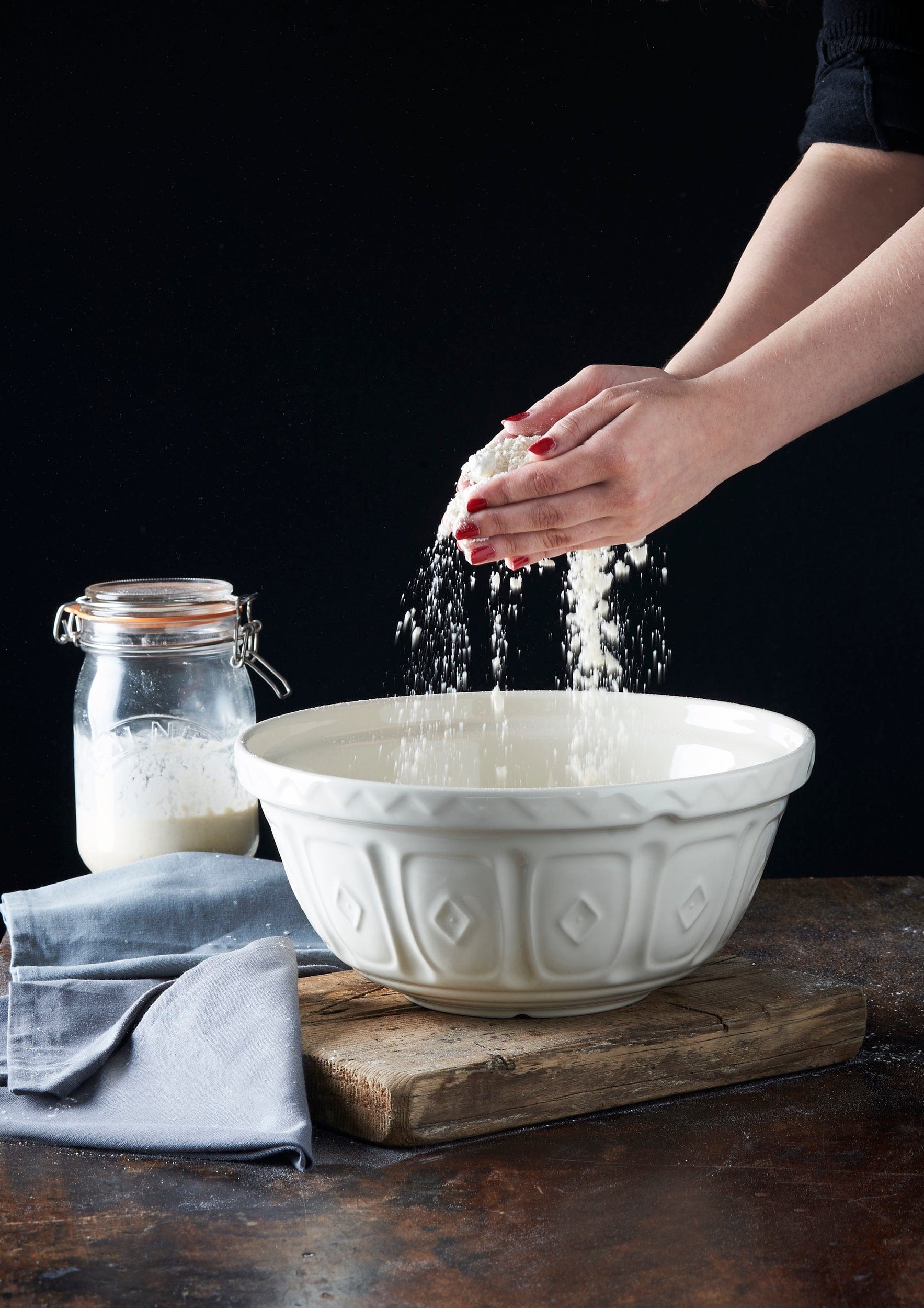 Mason BOWL MIXER Mason Cash Colour Mixing Bowl Cream 29cm MC2001838 (7174410764377)