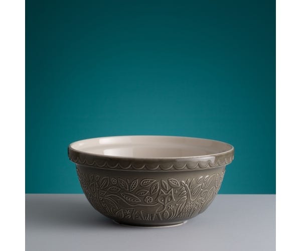 Mason Cash BOWL Mason Cash In The Forest Mixing Bowl Grey 29cm MC2002149 (7204402626649)