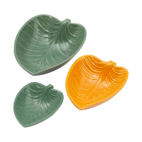 Mason Cash BOWL MIXER Mason Cash In The Forest Leaf Dishes Set of 3 MC2002227 (7204385751129)