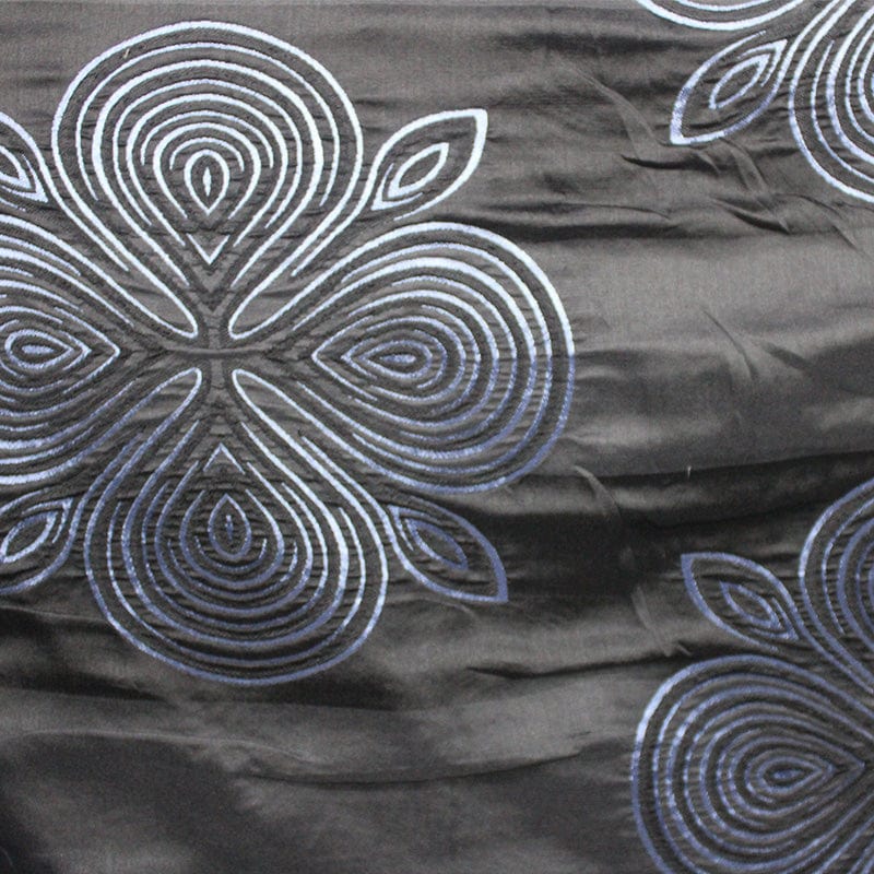 material Curtaining Diablo GY027E Black/Blue 280cm (6961409392729)
