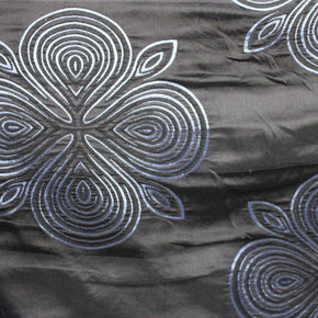 material Curtaining Diablo GY027E Black/Blue 280cm (6961409392729)