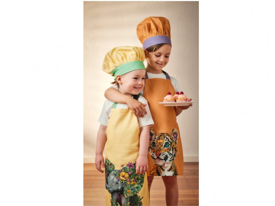 Maxwell & Williams Apron Maxwell & Williams Wild Planet Apron & Hat Set Tiger Kids GX0595 (7276815319129)