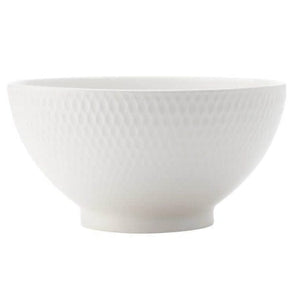 Maxwell & Williams BOWL Maxwell & Williams White Basics Diamonds Rice Bowl 10cm (6753623015513)