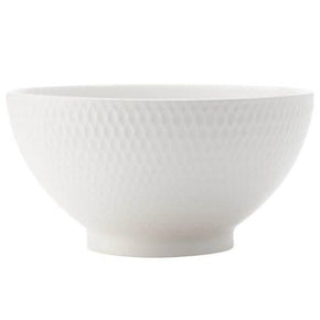 Maxwell & Williams BOWL Maxwell & Williams White Basics Diamonds Rice Bowl 12.5cm (6753647853657)