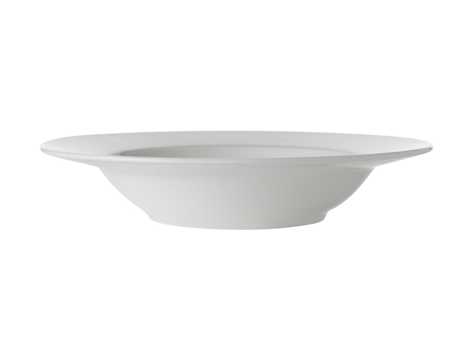 Maxwell & Williams BOWL Maxwell & Williams White Basics Rim Soup Bowl 23cm (6748270493785)