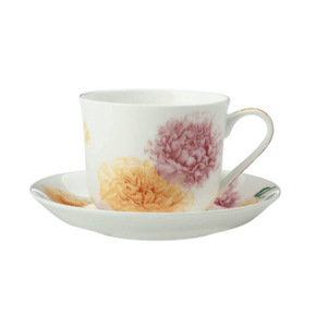 Maxwell & Williams Cup & Saucer Maxwell & Williams Katherine Castle Floriade Breakfast Cup & Saucer 480ML Carnations JY0034 (7052166758489)