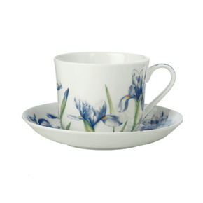 Maxwell & Williams Cup & Saucer Maxwell & Williams Katherine Castle Floriade Breakfast Cup & Saucer 480ML Irises JY0037 (7052173148249)