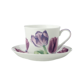 Maxwell & Williams Cup & Saucer Maxwell & Williams Katherine Castle Floriade Breakfast Cup & Saucer 480ML Tulips JY0036 (7052171378777)