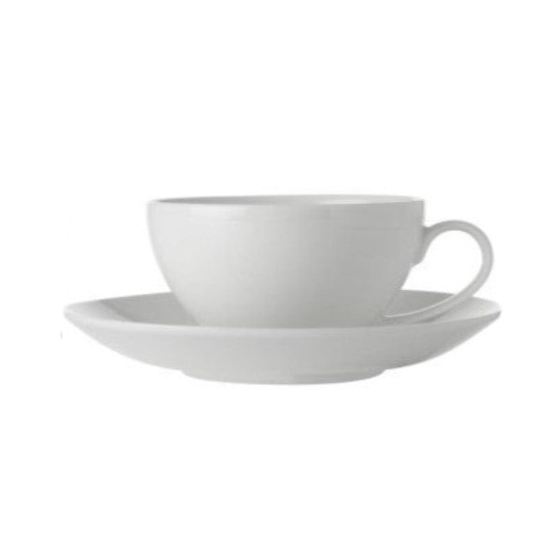 Maxwell & Williams Cup & Saucer Maxwell & Williams White Basics Coupe Cup & Saucer 250ML (6748386656345)