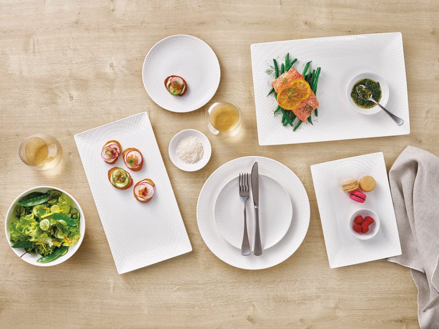 Maxwell & Williams Cup & Saucer Maxwell & Williams White Basics Diamonds Square Cup & Saucer 220ML (6754059485273)