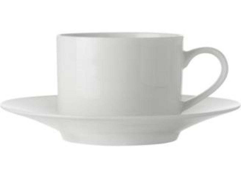 Maxwell & Williams Cup & Saucer Maxwell & Williams White Basics Straight Cup & Saucer 220ML (6748356542553)