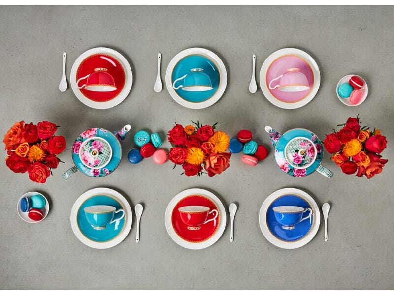 Maxwell & Williams Cups & Saucers Maxwell & Williams Teas & C's Classic Footed Cup & Saucer 200ml Blue HV0275 (7105272741977)