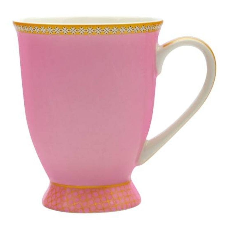 Maxwell & Williams Cups & Saucers Pink Maxwell & Williams Kasbah Footed Mug, 300ml (6853686034521)