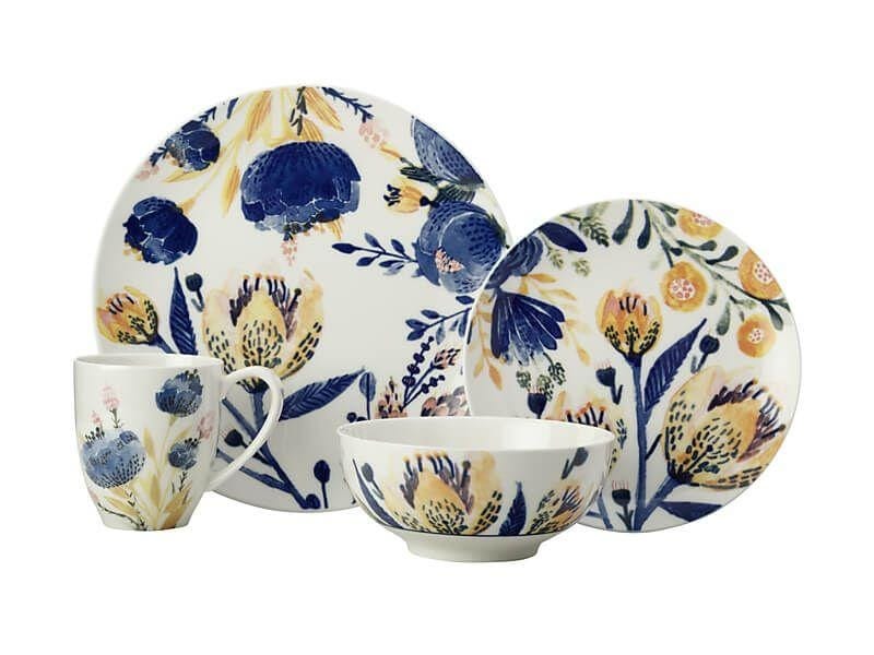 Maxwell & Williams Dinner Set Maxwell & Williams Fiorella Dinner Set Of 16 (6845723344985)