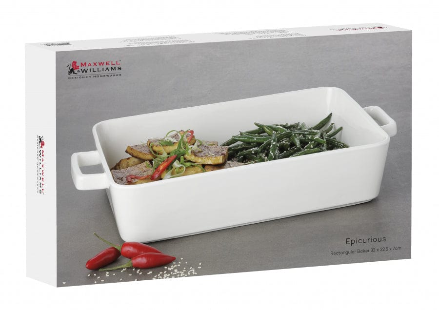 Maxwell & Williams Divided Maxwell & Williams Epicurious Rectangle Baker 32x22cm AW0259 (7261691838553)